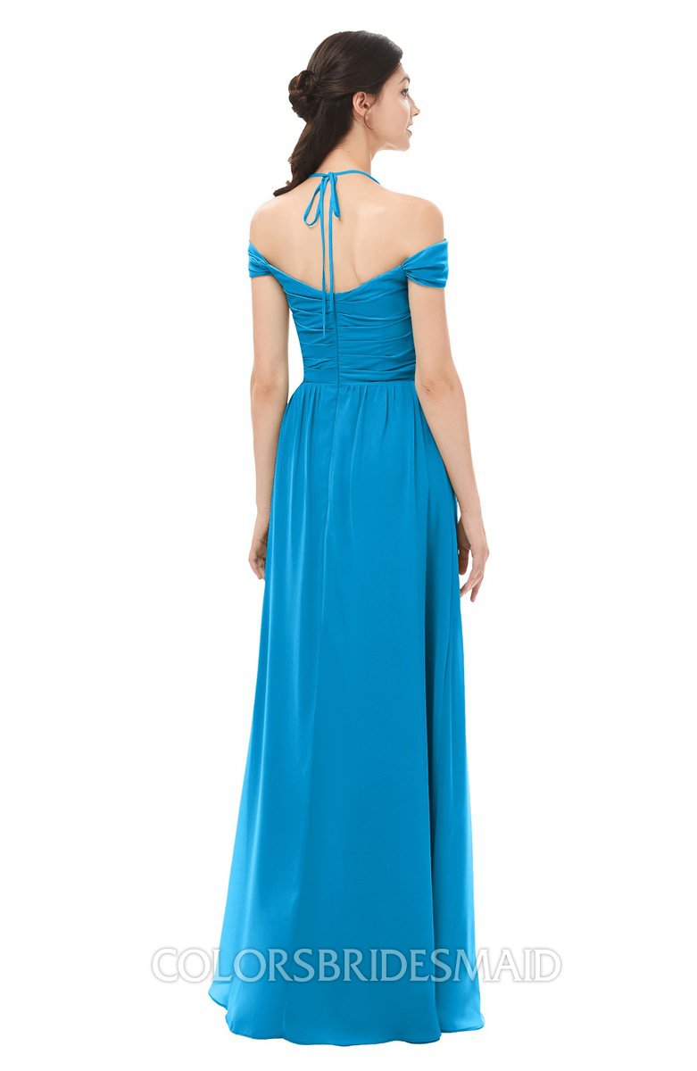 ColsBM Amirah Cornflower Blue Bridesmaid Dresses ColorsBridesmaid