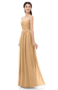 ColsBM Esme Desert Mist Bridesmaid Dresses Zip up A-line Floor Length Sleeveless Simple Sweetheart