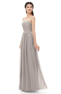 ColsBM Esme Fawn Bridesmaid Dresses Zip up A-line Floor Length Sleeveless Simple Sweetheart