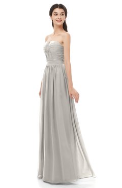 ColsBM Esme Hushed Violet Bridesmaid Dresses Zip up A-line Floor Length Sleeveless Simple Sweetheart
