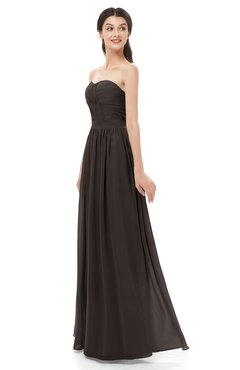 ColsBM Esme Java Bridesmaid Dresses Zip up A-line Floor Length Sleeveless Simple Sweetheart