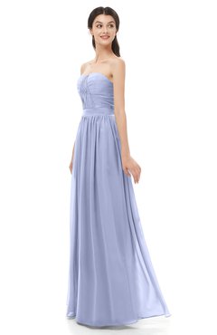 ColsBM Esme Lavender Bridesmaid Dresses Zip up A-line Floor Length Sleeveless Simple Sweetheart