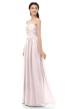 ColsBM Esme Light Pink Bridesmaid Dresses Zip up A-line Floor Length Sleeveless Simple Sweetheart