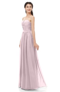 ColsBM Esme Pale Lilac Bridesmaid Dresses Zip up A-line Floor Length Sleeveless Simple Sweetheart