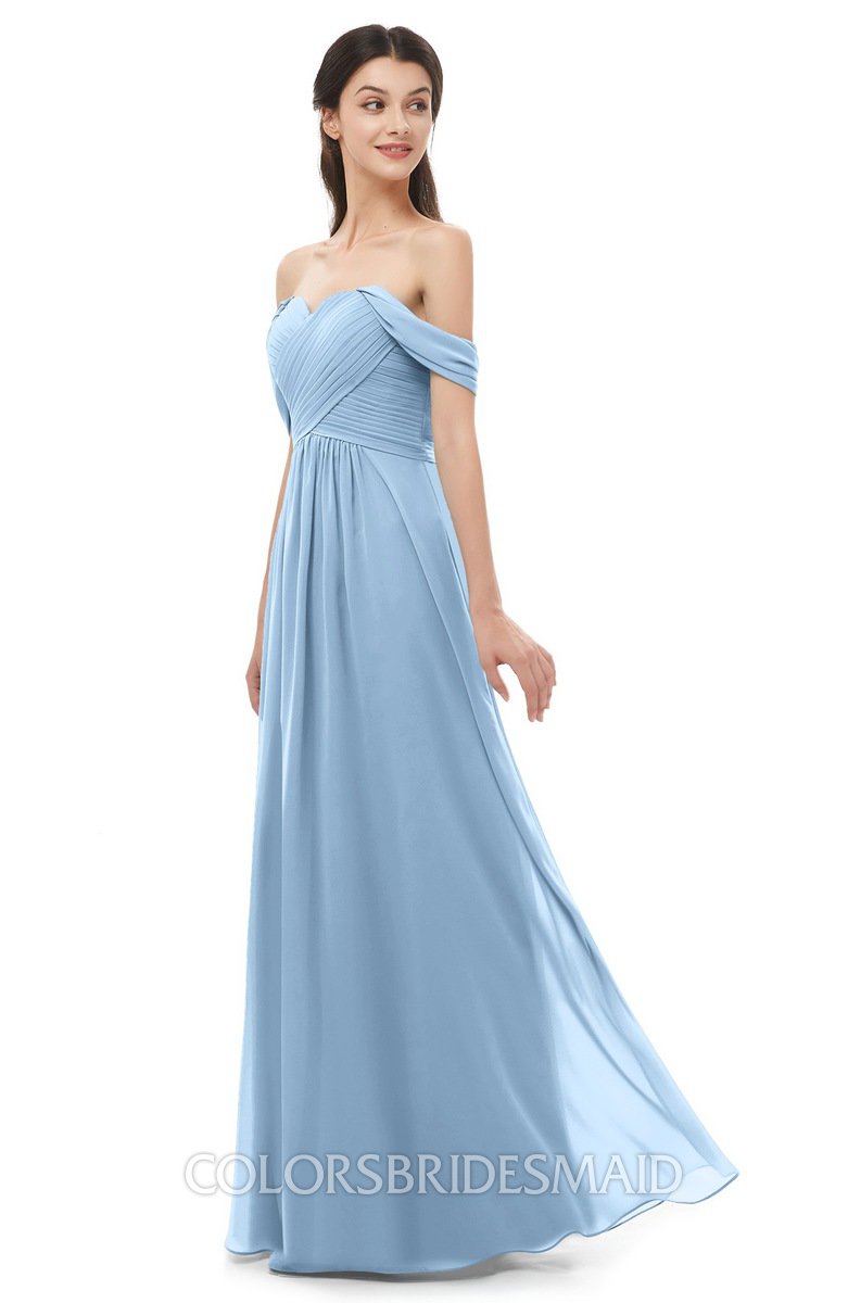 ColsBM Sylvia Dusty Blue Bridesmaid Dresses - ColorsBridesmaid
