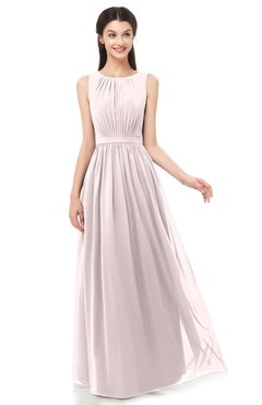 ColsBM Briar Angel Wing Bridesmaid Dresses Sleeveless A-line Pleated Floor Length Elegant Bateau