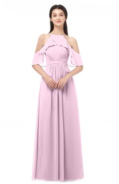 ColsBM Andi Fairy Tale Bridesmaid Dresses Zipper Off The Shoulder Elegant Floor Length Sash A-line