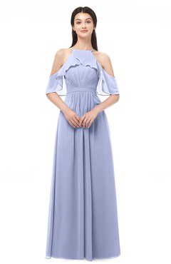 ColsBM Andi Lavender Bridesmaid Dresses Zipper Off The Shoulder Elegant Floor Length Sash A-line
