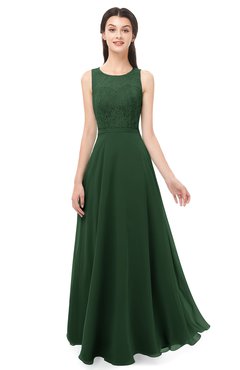 Bridesmaid Dresses Hunter Green color Floor Length 500+ styles ...