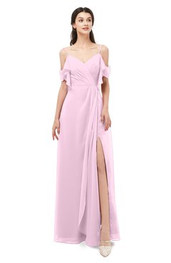 ColsBM Blair Fairy Tale Bridesmaid Dresses Spaghetti Zipper Simple A-line Ruching Short Sleeve