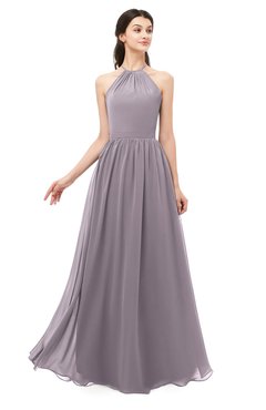 ColsBM Irene Cameo Bridesmaid Dresses Sleeveless Halter Criss-cross Straps Sexy A-line Sash