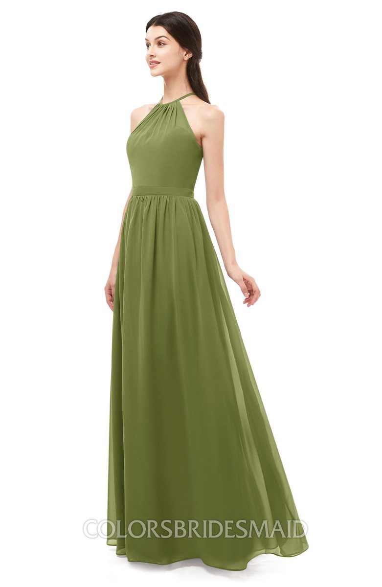 olive green bridal dresses