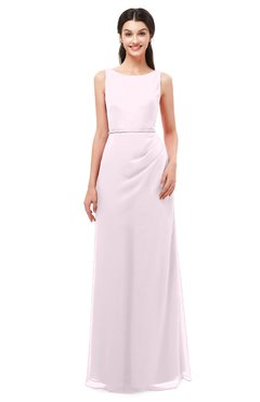 ColsBM Livia Blush Bridesmaid Dresses Sleeveless A-line Traditional Pick up Floor Length Sabrina