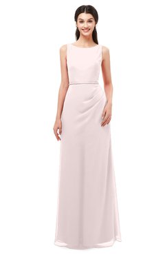 ColsBM Livia Light Pink Bridesmaid Dresses Sleeveless A-line Traditional Pick up Floor Length Sabrina
