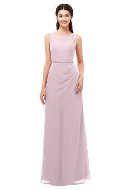ColsBM Livia Pale Lilac Bridesmaid Dresses Sleeveless A-line Traditional Pick up Floor Length Sabrina