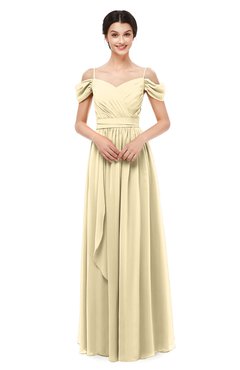 ColsBM Skylar Cornhusk Bridesmaid Dresses Spaghetti Sexy Zip up Floor Length A-line Pleated