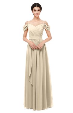 ColsBM Skylar Novelle Peach Bridesmaid Dresses Spaghetti Sexy Zip up Floor Length A-line Pleated