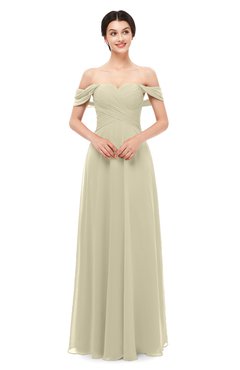 ColsBM Lydia Putty Bridesmaid Dresses Sweetheart A-line Floor Length Modern Ruching Short Sleeve