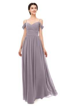 ColsBM Angel Cameo Bridesmaid Dresses Short Sleeve Elegant A-line Ruching Floor Length Backless