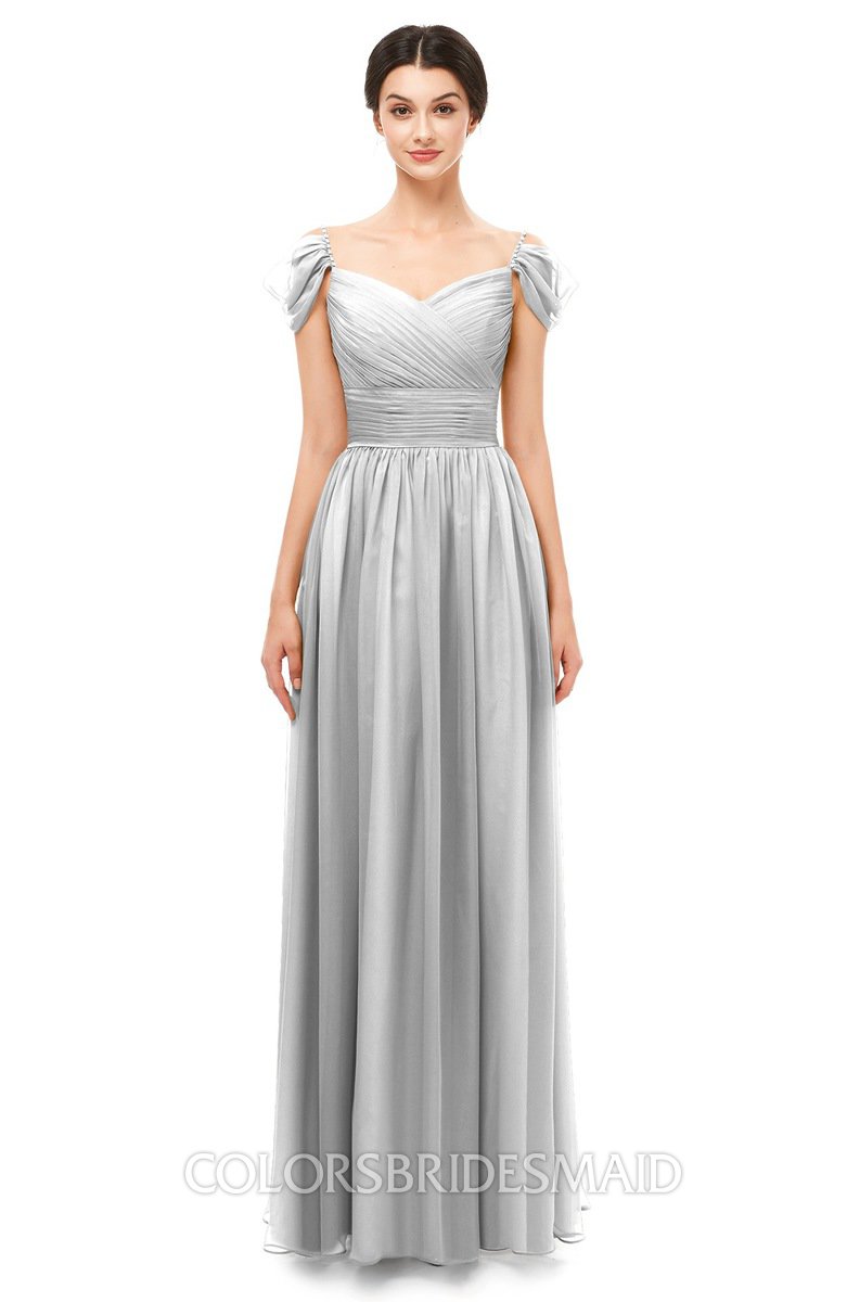 dove grey gown