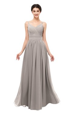 ColsBM Bryn Fawn Bridesmaid Dresses Floor Length Sash Sleeveless Simple A-line Criss-cross Straps