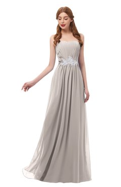 ColsBM Jess Fawn Bridesmaid Dresses Sleeveless Appliques Strapless A-line Zipper Modern