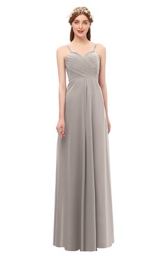 ColsBM Andrea Mushroom Bridesmaid Dresses Sexy Zipper Sleeveless Pleated Floor Length A-line