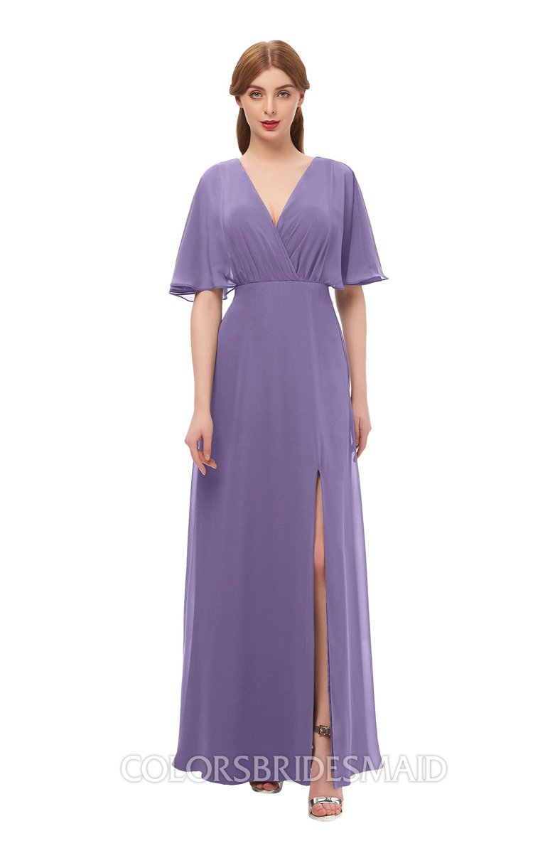 dusty lilac bridesmaid dresses