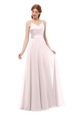 ColsBM Ocean Angel Wing Bridesmaid Dresses Elegant A-line Backless Floor Length Sleeveless Sash