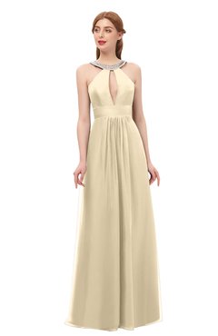 ColsBM Jayda Angora Bridesmaid Dresses Zipper Halter Glamorous Sleeveless Crystals Floor Length
