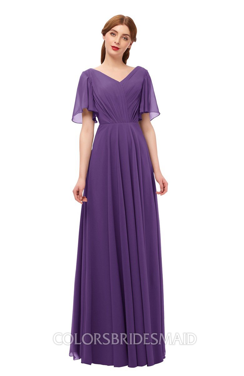 ColsBM Storm Dark Purple Bridesmaid Dresses - ColorsBridesmaid