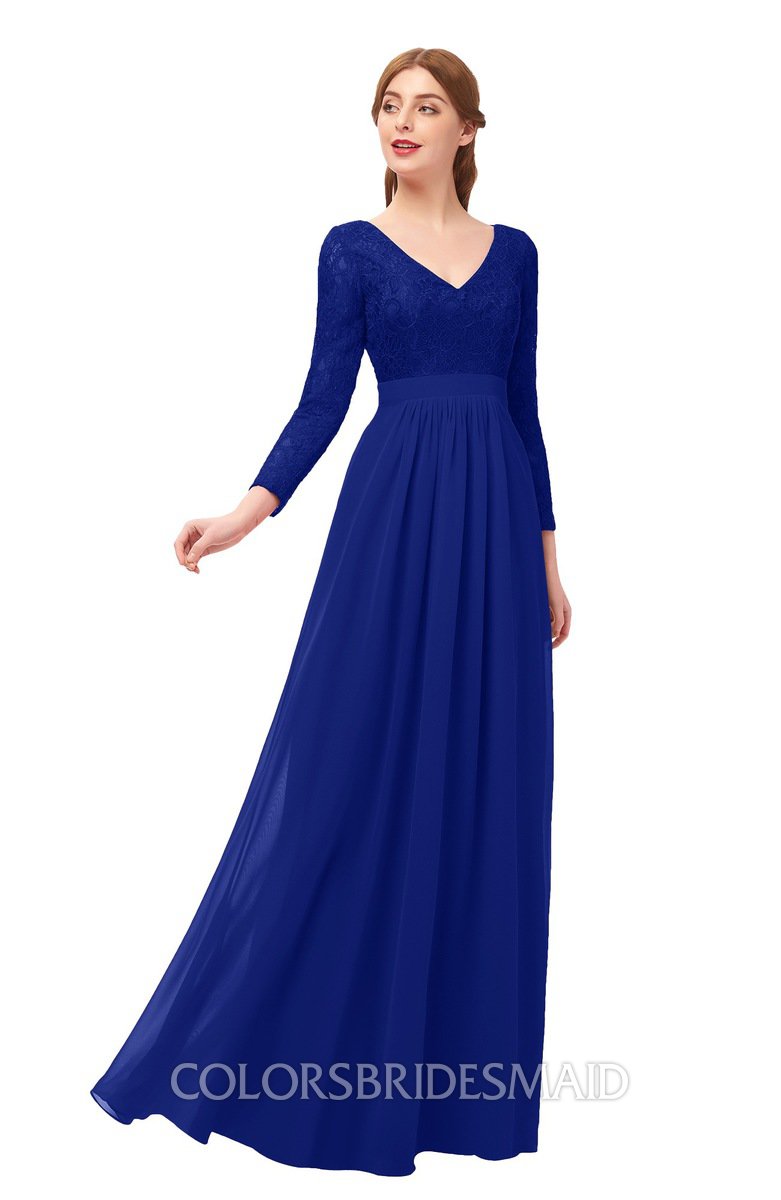 cyan blue bridesmaid dresses