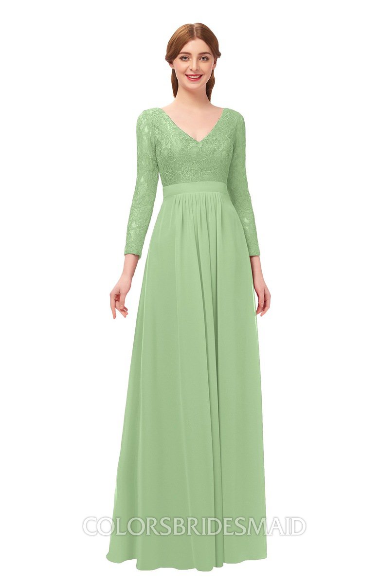 ColsBM Cyan Sage Green Bridesmaid Dresses - ColorsBridesmaid