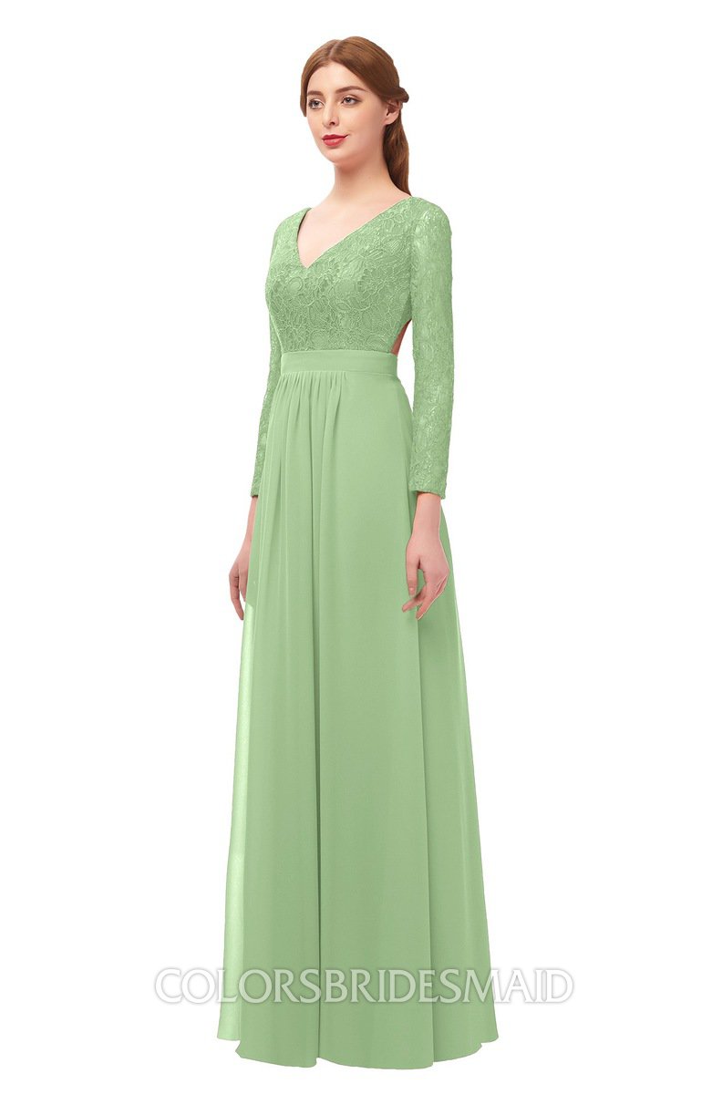 ColsBM Cyan Sage Green Bridesmaid Dresses - ColorsBridesmaid