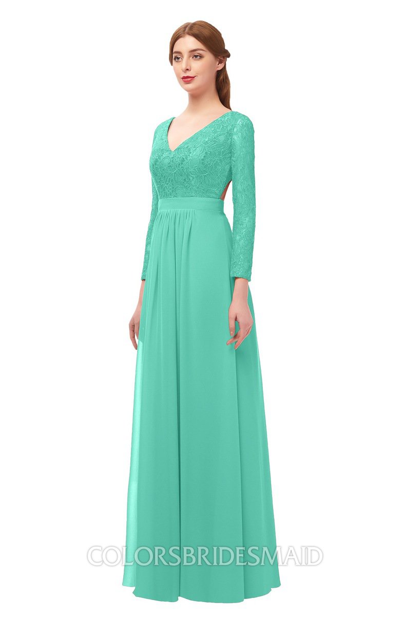 ColsBM Cyan Seafoam Green Bridesmaid Dresses - ColorsBridesmaid