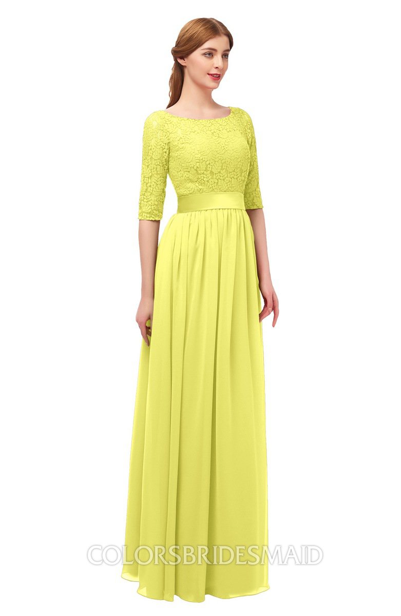 ColsBM Payton Pale Yellow Bridesmaid Dresses - ColorsBridesmaid