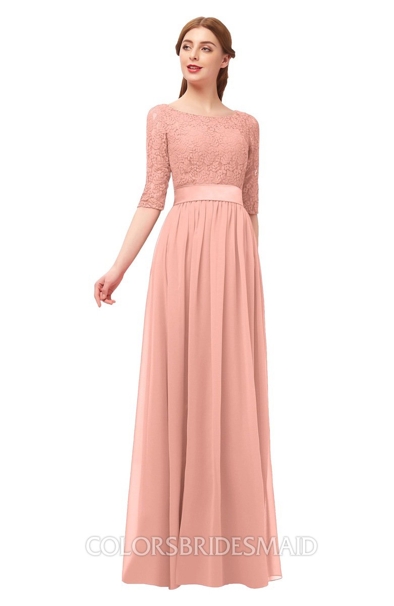 ColsBM Payton Peach Bridesmaid Dresses - ColorsBridesmaid