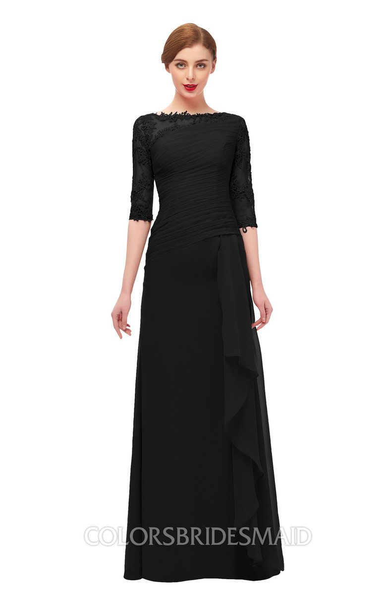 ColsBM Lorin Black Bridesmaid Dresses - ColorsBridesmaid