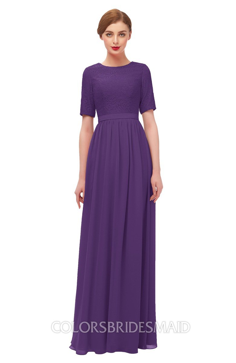 ColsBM Ansley Dark Purple Bridesmaid Dresses - ColorsBridesmaid