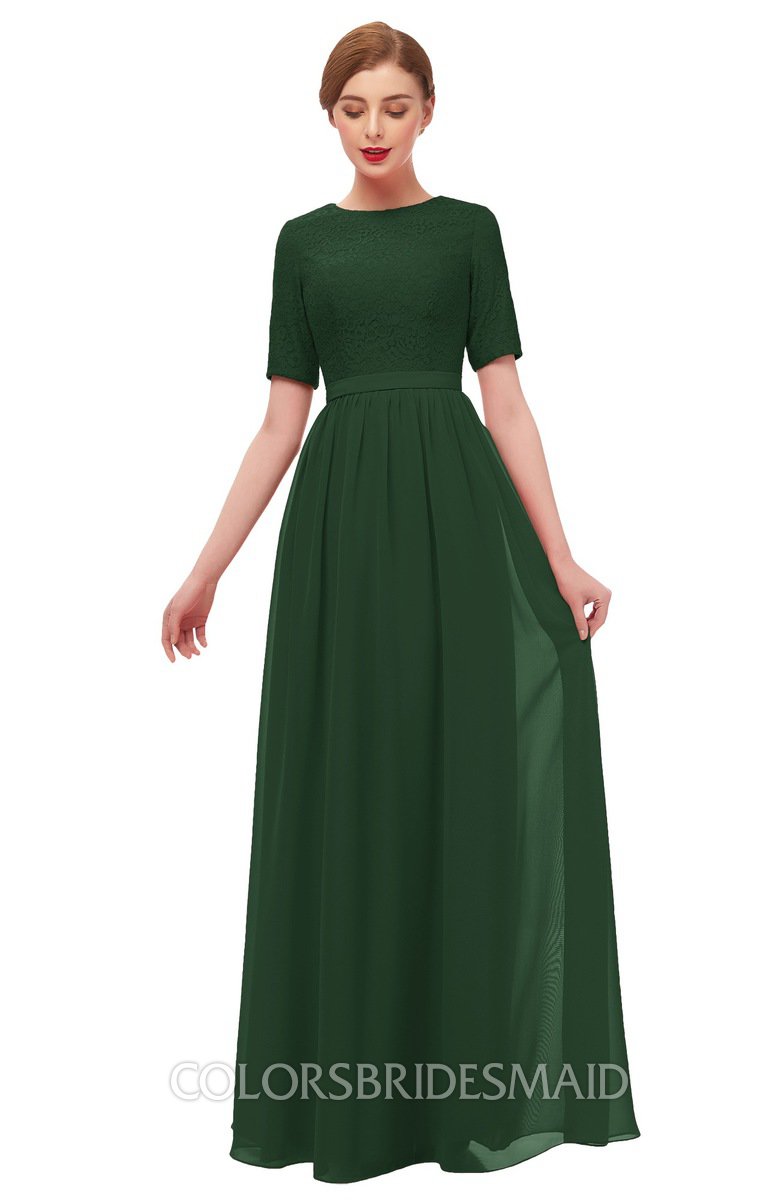 ColsBM Ansley Hunter Green Bridesmaid Dresses - ColorsBridesmaid