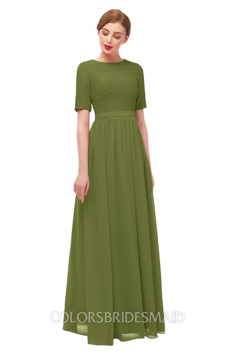 ColsBM Ansley Olive Green Bridesmaid Dresses - ColorsBridesmaid