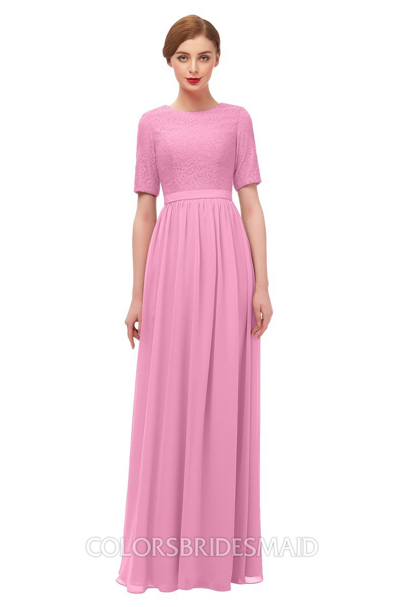 ColsBM Ansley Pink Bridesmaid Dresses - ColorsBridesmaid