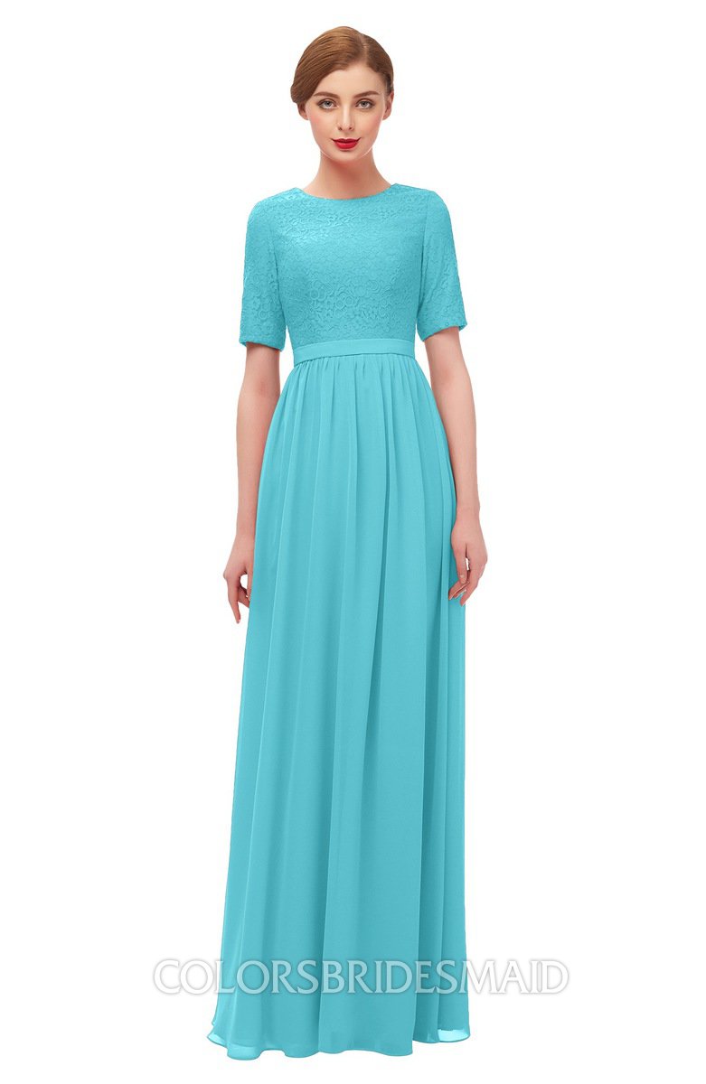 ColsBM Ansley Turquoise Bridesmaid Dresses - ColorsBridesmaid