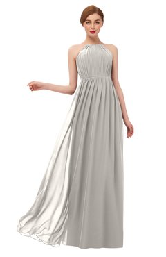 ColsBM Peyton Hushed Violet Bridesmaid Dresses Pleated Halter Sleeveless Half Backless A-line Glamorous