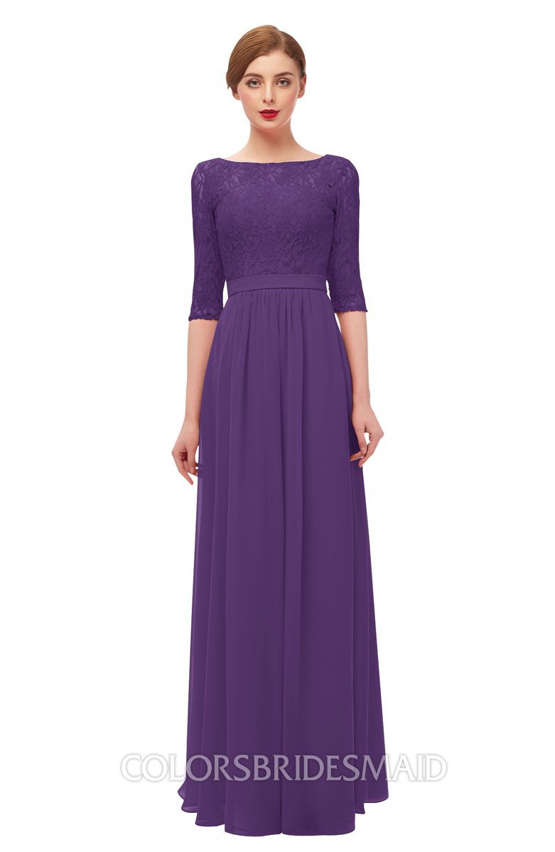 ColsBM Neriah Dark Purple Bridesmaid Dresses - ColorsBridesmaid