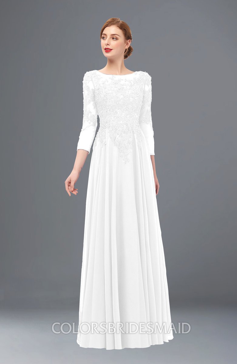 ColsBM Dixie White Bridesmaid Dresses ColorsBridesmaid