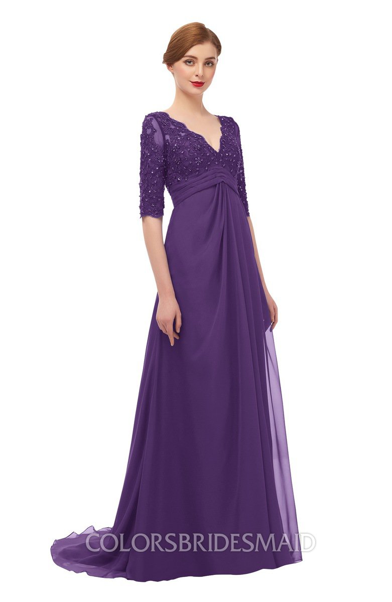 ColsBM Harper Dark Purple Bridesmaid Dresses - ColorsBridesmaid
