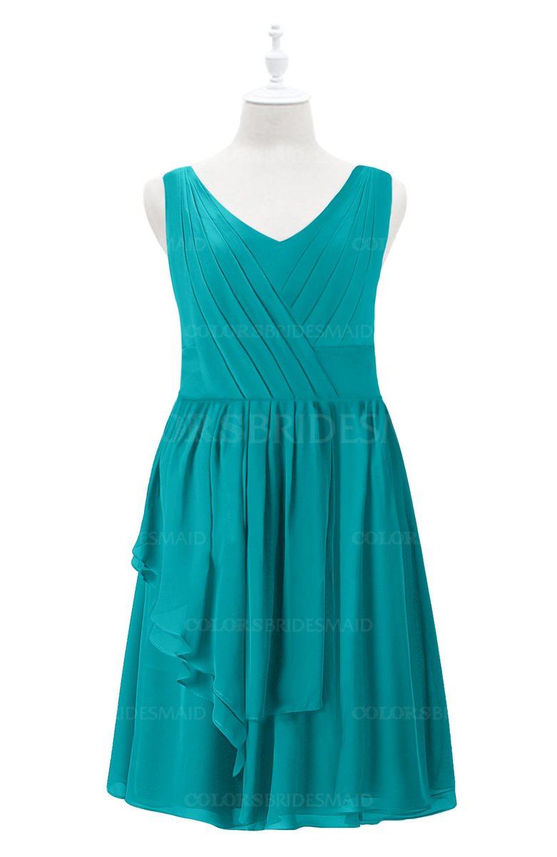 ColsBM Mariyah Teal  Plus  Size  Bridesmaid  Dresses  