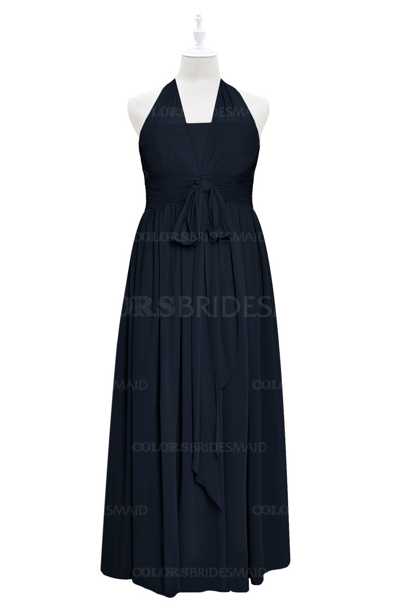Navy Blue Plus Size Bridesmaid Dresses Chiffon Torrid Navy Dress Navy Blue  Women's Plus Size Dresses