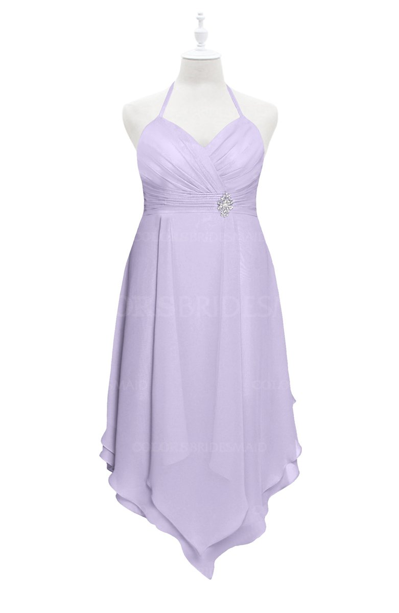 ColsBM Remi Pastel Lilac Plus Size Bridesmaid Dresses - ColorsBridesmaid